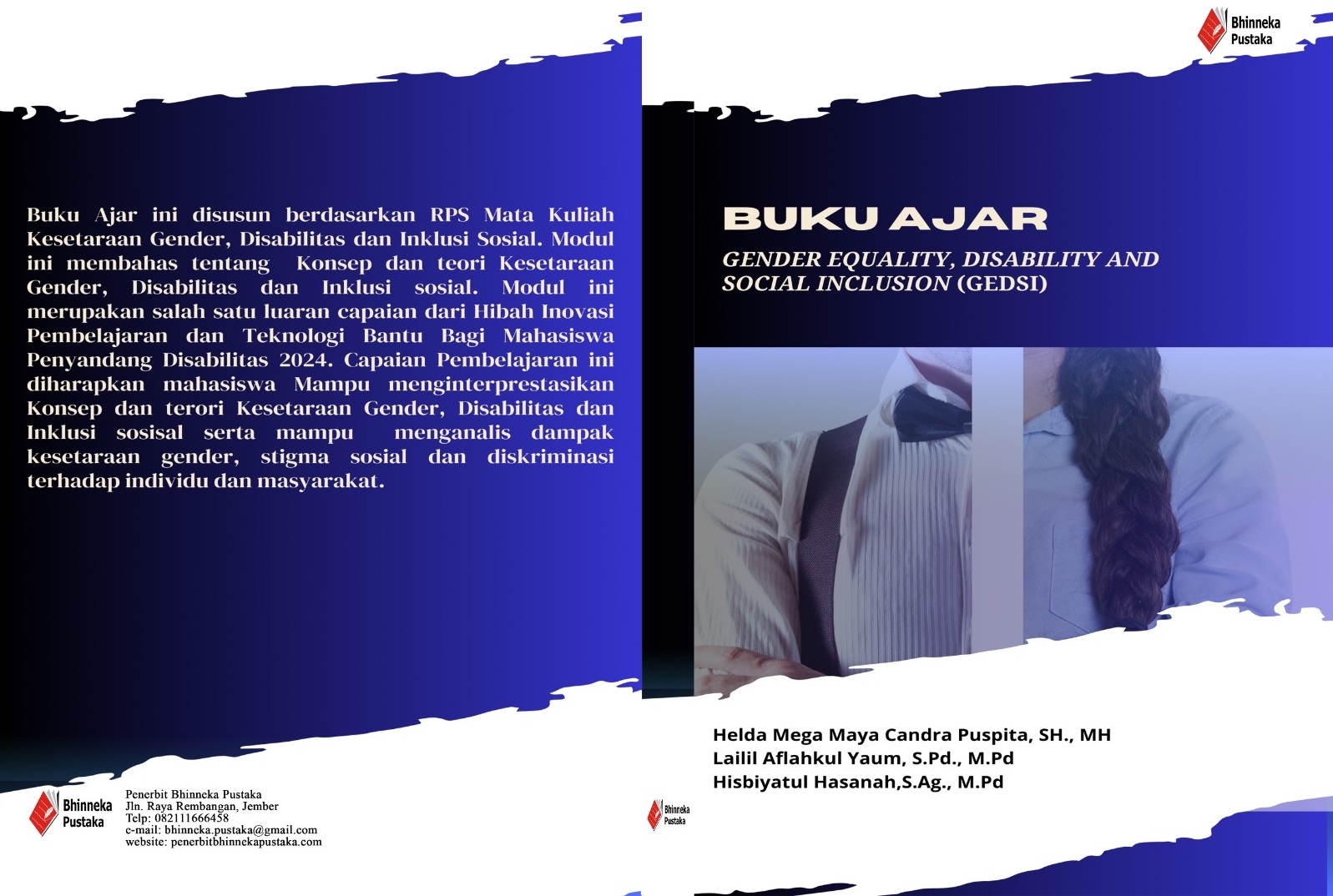 BUKU AJAR GENDER EQUALITY, DISABILITY AND  SOSIAL INCLUSION (GEDSI)